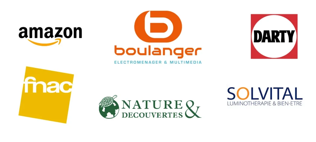 Revendeurs dispositifs lumiinothérapie