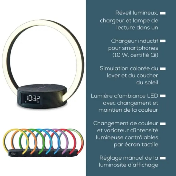 Avis Beurer WL 65 : réveil lumineux avec chargeur sans fil