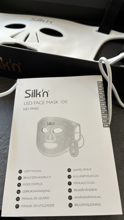 Unboxing masque led Silk'n Face Mask 100