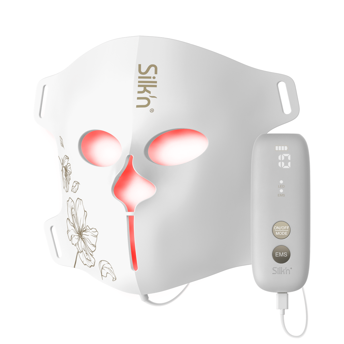 Silk'n LED EMS Face Mask, masque LED visage avec électrostimulation