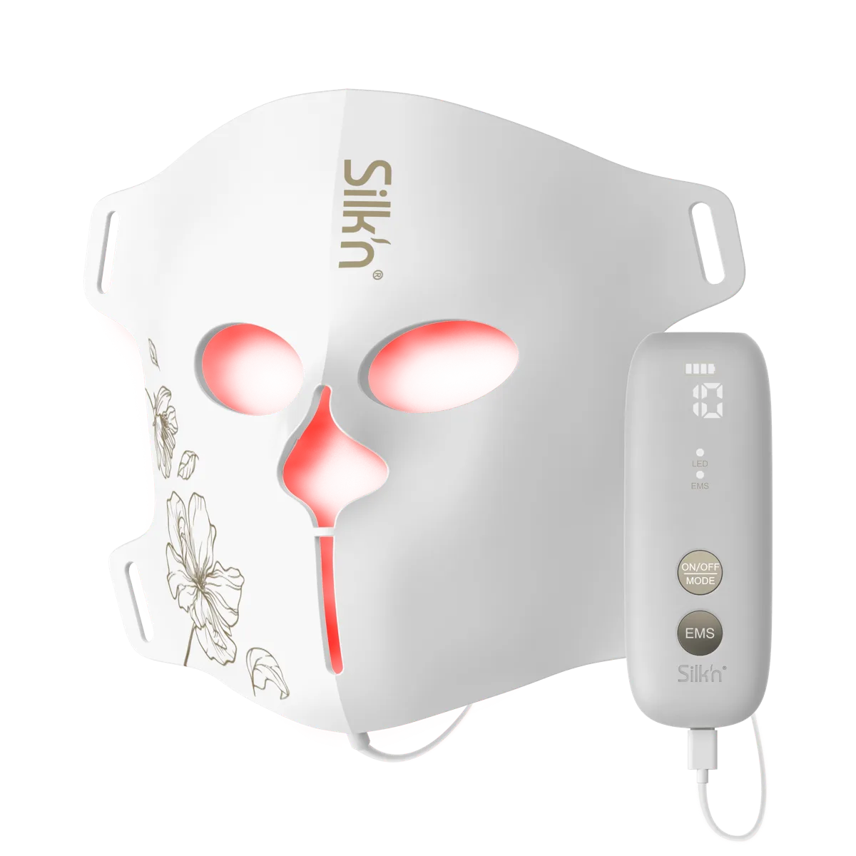 Silk'n LED EMS Face Mask, masque LED visage avec électrostimulation